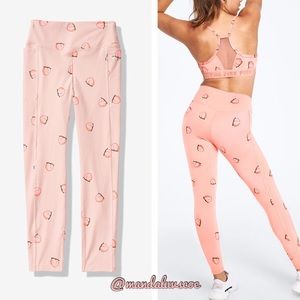 NEW💕VS PINK PINK PEACHES ULTIMATE V LEGGINGS